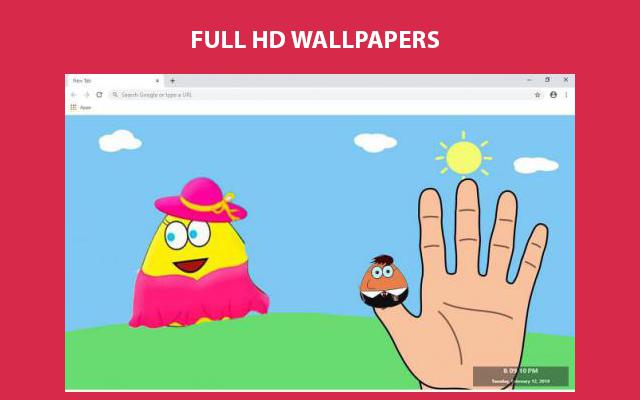 Pou Wallpapers and New Tab