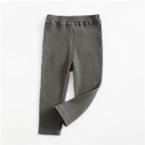 Nieuwe unisex katoenen broek voor jongens en meisjes, effen kleur, comfortabel en ademend, ideaal voor dagelijks gebruik en spelen.
