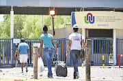 FILE PICTURE: October 29, 2015. EVICTED: Many  students  at  North   West   University ’s Mahikeng campus have been homeless since their eviction from residences on Wednesday Photo: Tiro Ramatlhatse © Sowetan