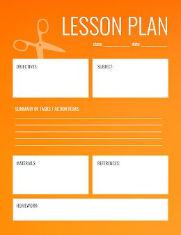 Caps Lesson Plan - Lesson Plan item