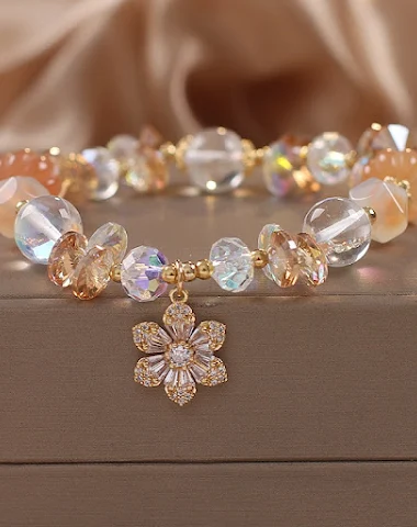Bracelet ethnique en jade Jinsi nat - 2
