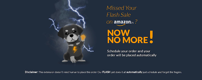 Amazon - Auto Schedule & Order | Flash Sale marquee promo image