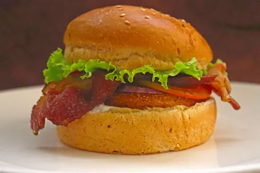 Pork Sausage & Bacon Burger