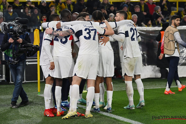 PSG ontsnapt zeer nipt aan ramp in Champions League