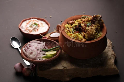 Handi Mutton Dum Biryani