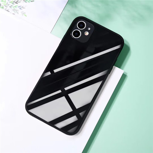 Title 6, Liquid silicone tempered glass phone case. Prov...