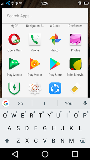 Navigation Bar Back Home Recent Button