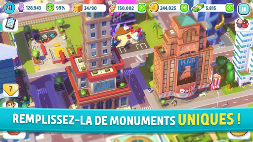 City Mania: Town Building Game APK MOD – Pièces Illimitées (Astuce) screenshots hack proof 2