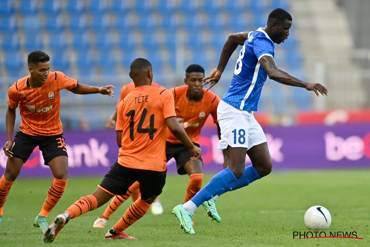 Paul Onuachu na nederlaag tegen Shakhtar: "Wij maakten fouten, maar de ref floot wel erg vaak in hun voordeel"