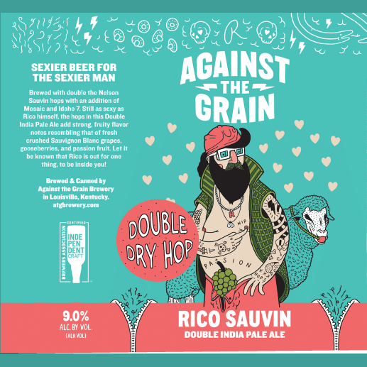 Logo of Against the Grain Double Dry Hopped Rico Sauvin