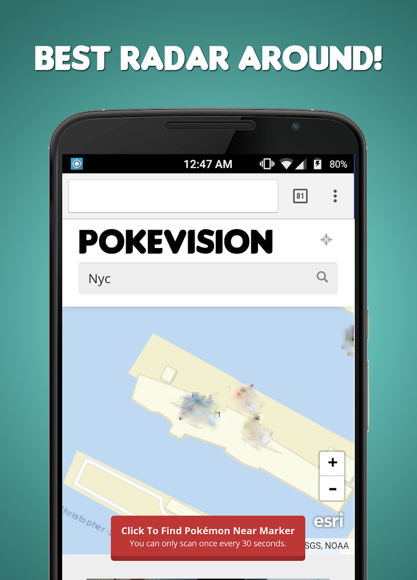 Poke Vision Radar Screen 1