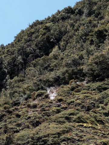 Rainbow Mountain Scenic Reserve Geothermal Activity