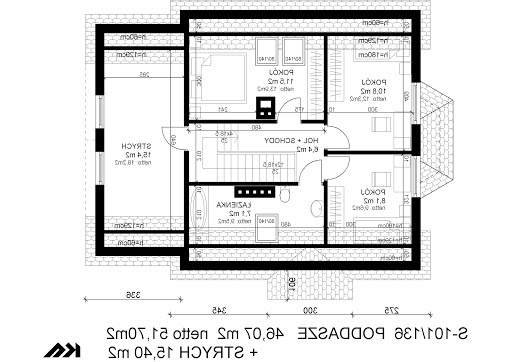 S-101-136 - Rzut poddasza