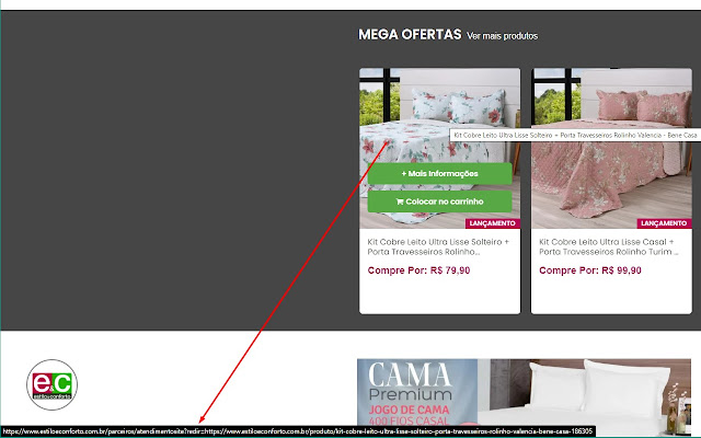 Estilo e Conforto - Redirect Loja Parceiro chrome extension