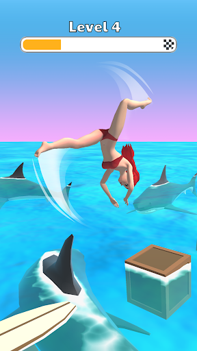 Screenshot Human Flip: Jump Master Game