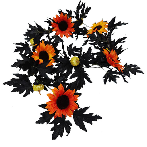 Title 4, Black Halloween Home Interior Wall Hanging Deco...