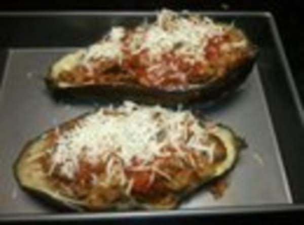 Baked Stuffed Eggplant_image