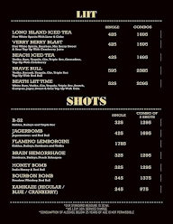 Breath- Fine Lounge and Bar menu 8