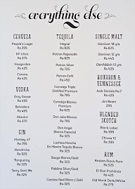 Miss Margarita menu 6