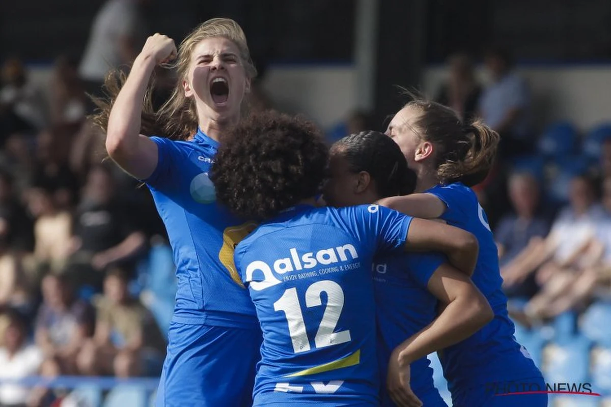 KAA Gent Ladies maken indruk tegen Standard