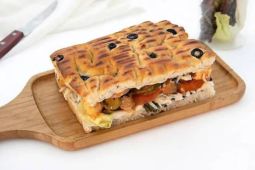 Mediterranean Cottage Cheese Focaccia