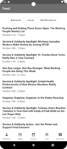 Screenshot IBEW 577