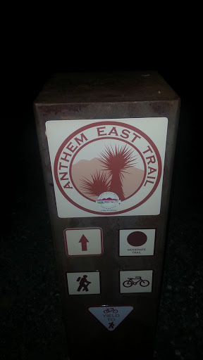 Anthem East Trail Marker