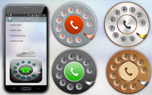 Old Phone Dialer - Rotary