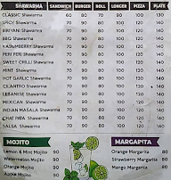 Zwarma - The Shawarma Makers menu 2