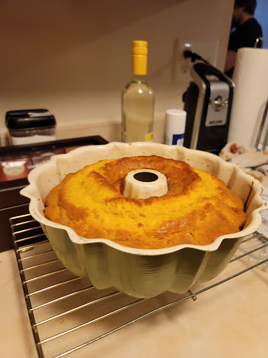 Spiced Rum Cake. Moist and potent!