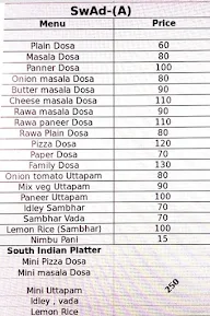 Chaiwala menu 2