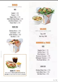 The Doner Company menu 5