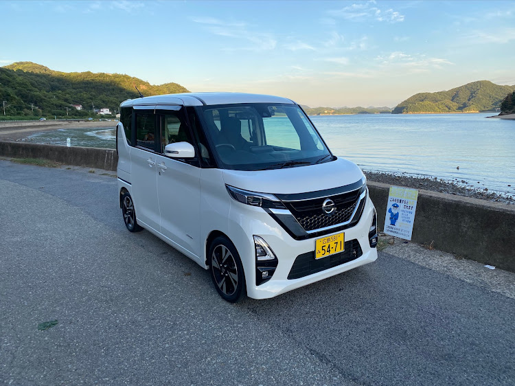ルークス ハイウェイスター ターボの洗車・撮り活タイム・三原市・サクラ・海沿いに関するカスタム事例の投稿画像11枚目
