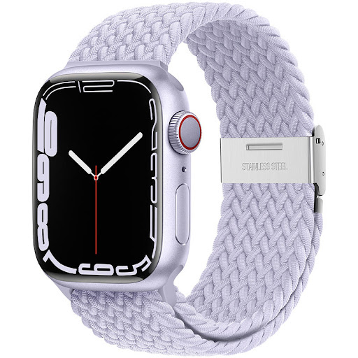 Title 5, Creative Nylon Loop Elastic Woven Watch Strap. ...