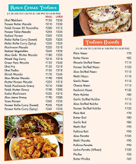 Aruvi Cafe menu 5