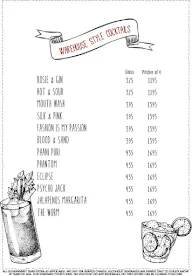 Warehouse Cafe menu 2