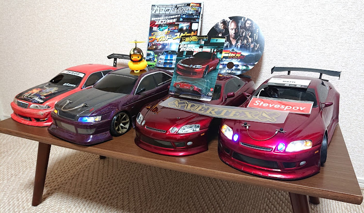 ソアラのだいすけさんからのお題💡・VERTEX JZZ30 SOARER✨・1/1と1/10コラボ✨・藤原とうふ店軽ダンプ💨・懐かしのGZ20ソアラ✨に関するカスタム事例の投稿画像3枚目