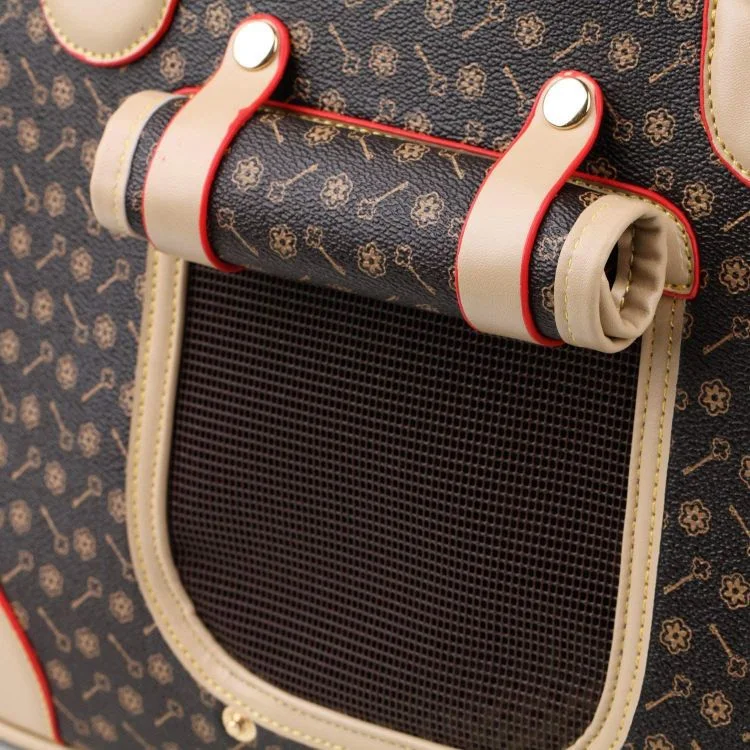 Bolsa para pets multifuncional, grande e com relevo. Leve seu pet com conforto e estilo em viagens e passeios. Ampla capacidade para tudo.