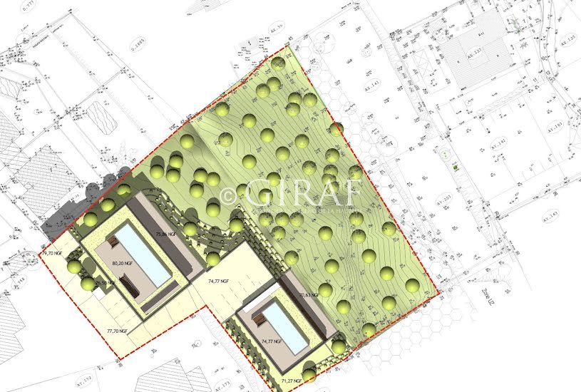  Vente Terrain à bâtir - 4 200m² à La Colle-sur-Loup (06480) 