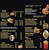 Johny Burger menu 1