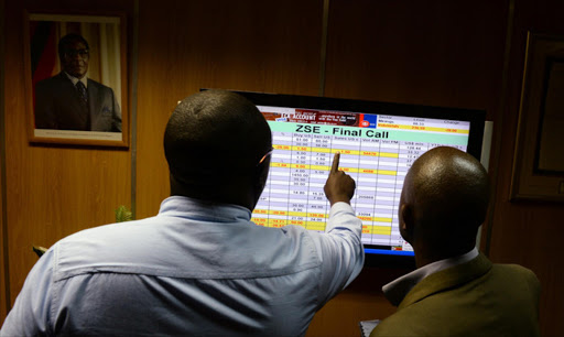 Zimbabwe's stock market plunged after President Robert Mugabe was re-elected