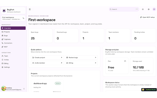 BugPort screenshot 5