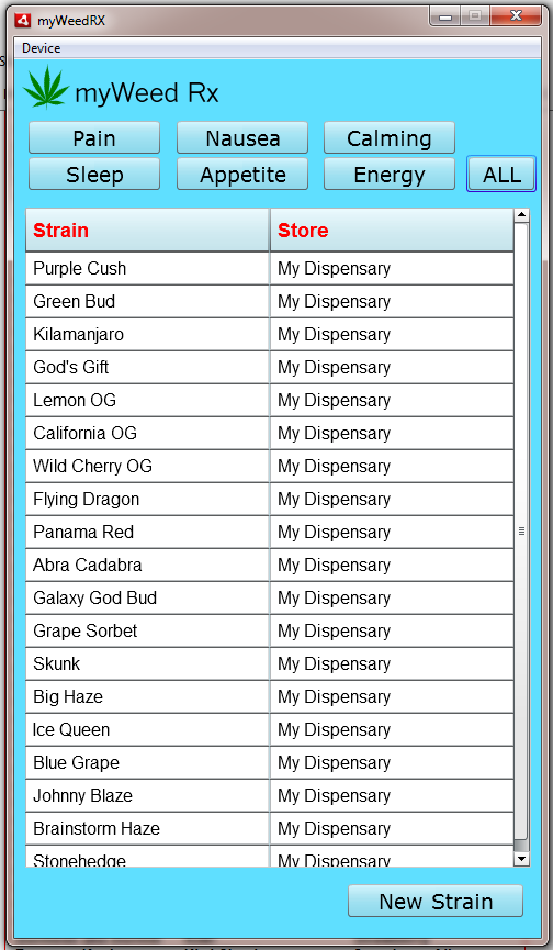 myWeed Rx - Medical Marijuana Screen 3