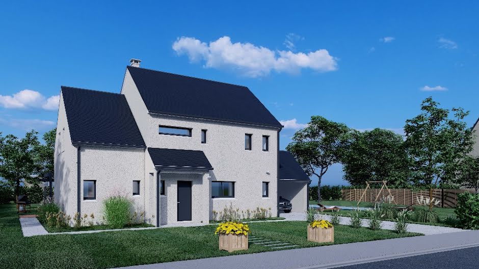 Vente maison neuve 6 pièces 128 m² à Saint-Flovier (37600), 254 200 €