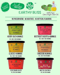 Earthy Bliss menu 3