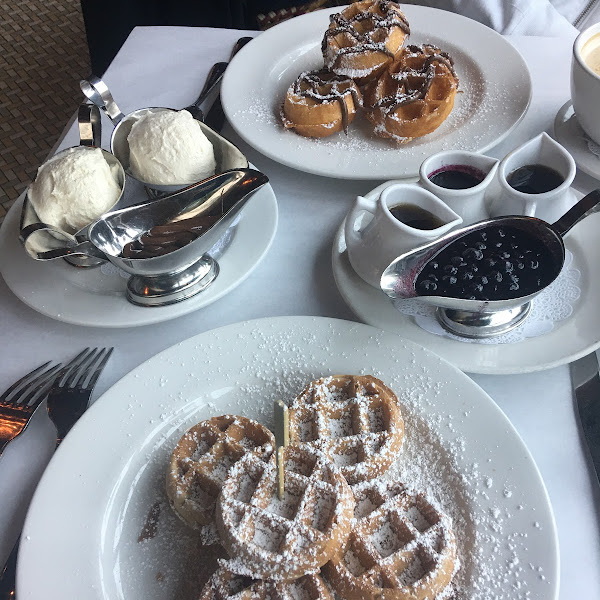 Gluten-Free Waffles at Mon Ami Gabi