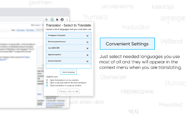 Translator - Select to Translate