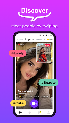 Screenshot Hotchat- Video Chat&Live&Party
