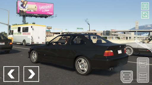 Screenshot E36: Black Car Drift Extreme