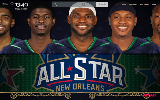 NBA All Stars Wallpapers HD Theme
